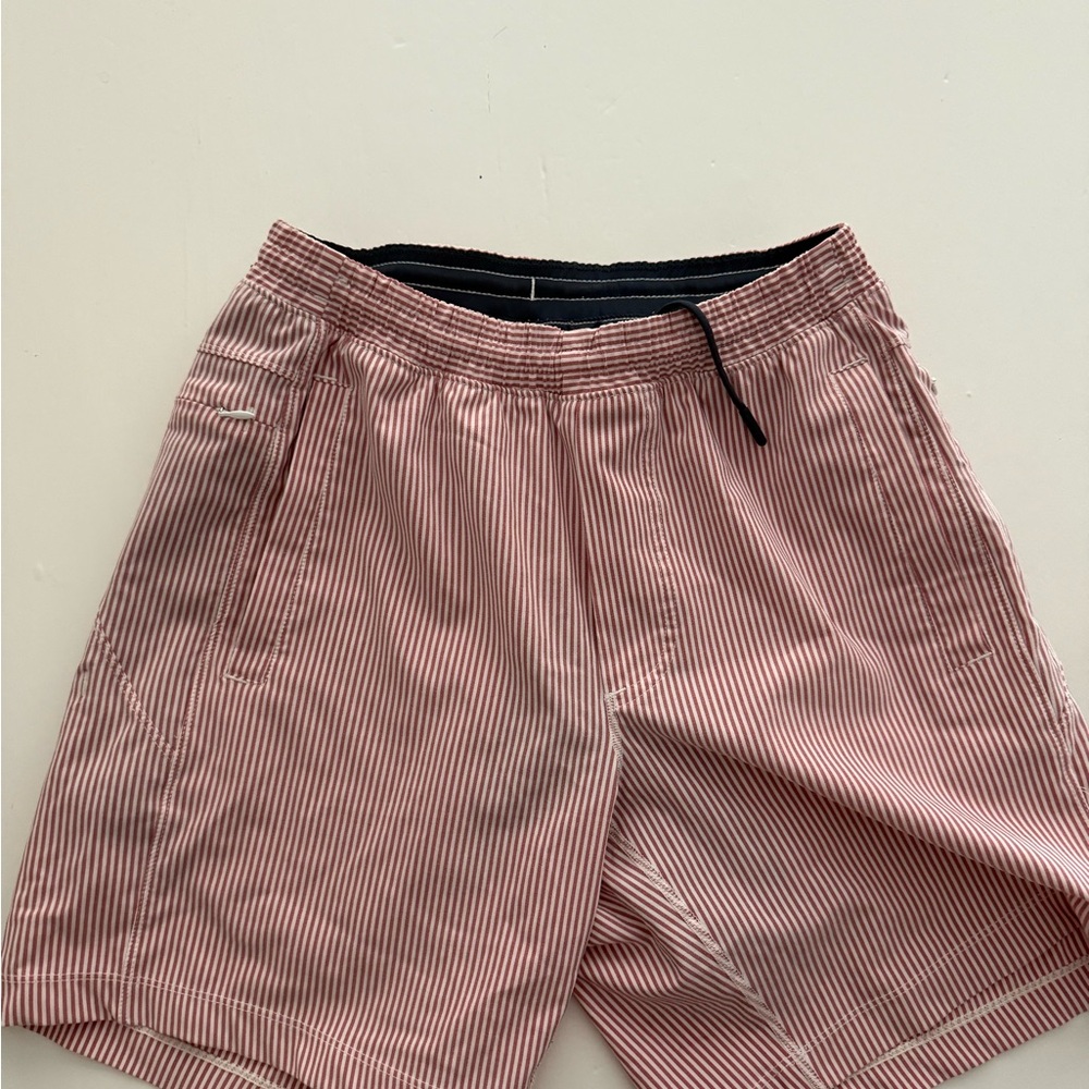 Birddogs Red and White Athletic Shorts